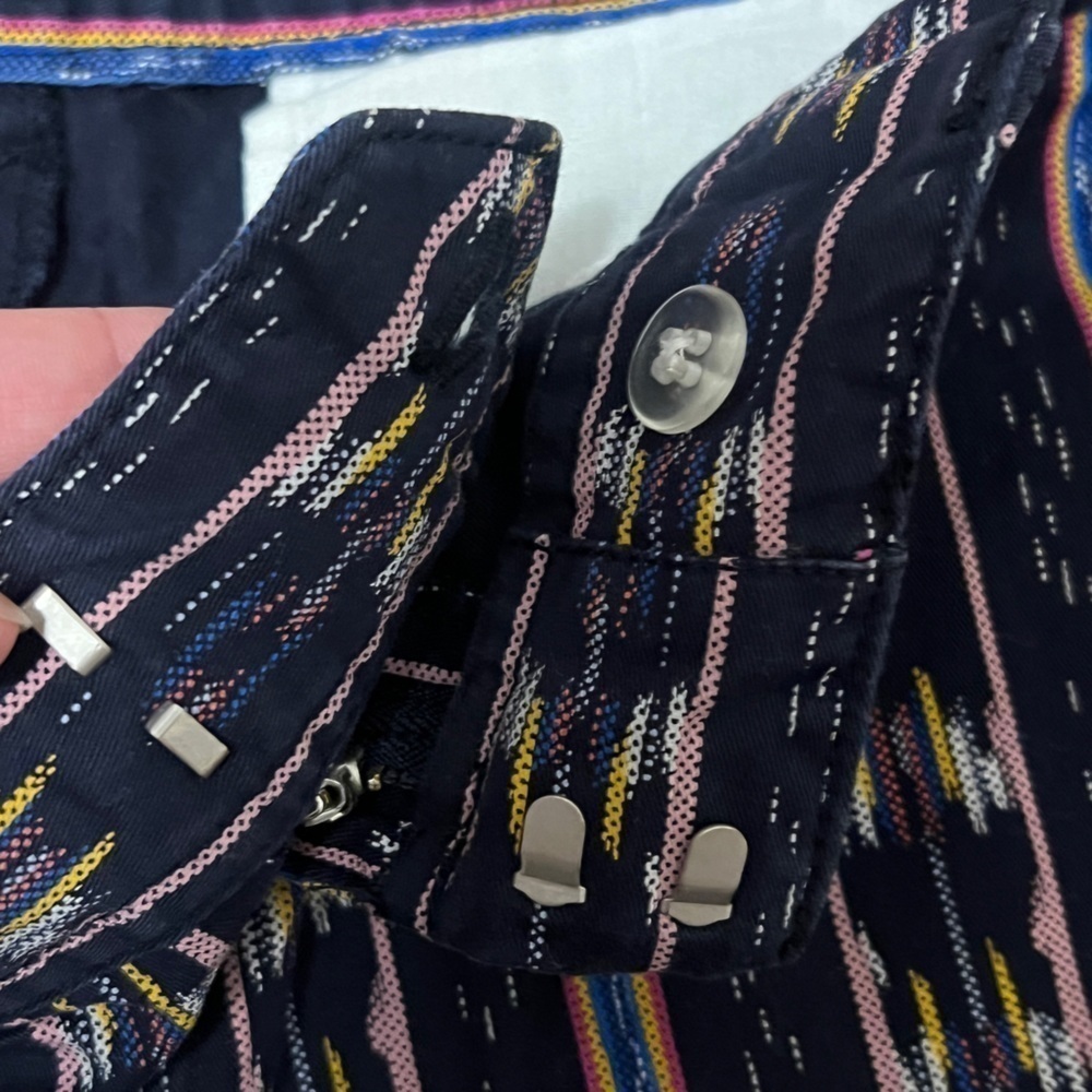 2 for $10 | Navy Blue Gap City Shorts Size 6 Southwest Print - Picture 4 of 7